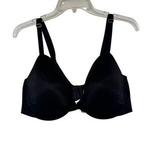 Victorias Secret 3BDDD Black Lined Demi Bra Adjustable Straps Underwire Support